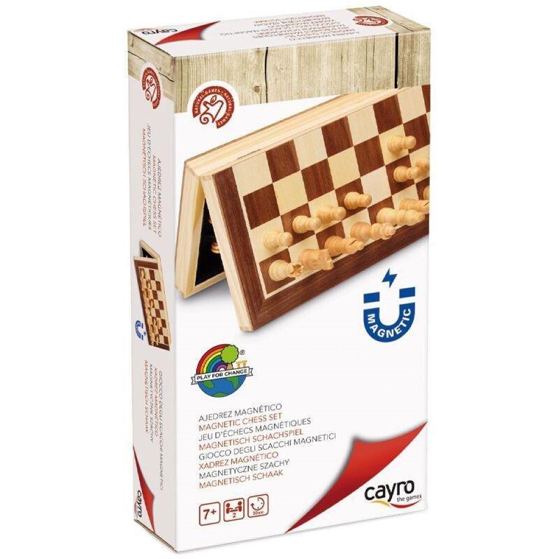 Cayro Magnetic Wooden Foldable Chess Set, , large image number 0