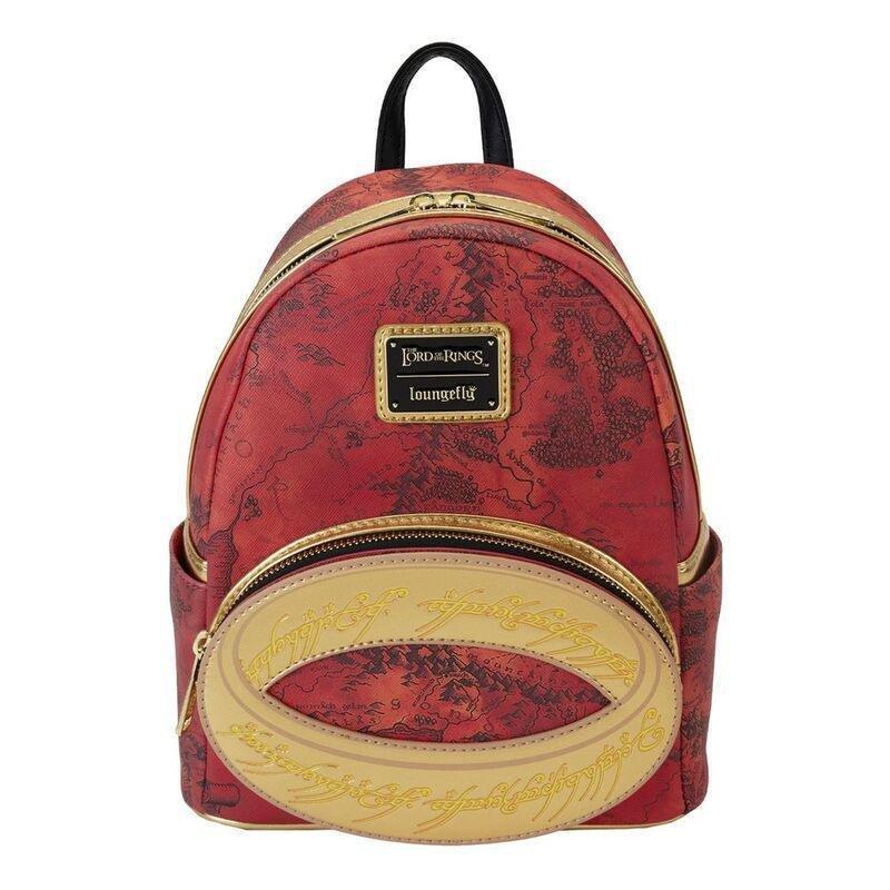 Loungefly Leather The Lord Of The Rings The One Ring Mini Backpack, , medium