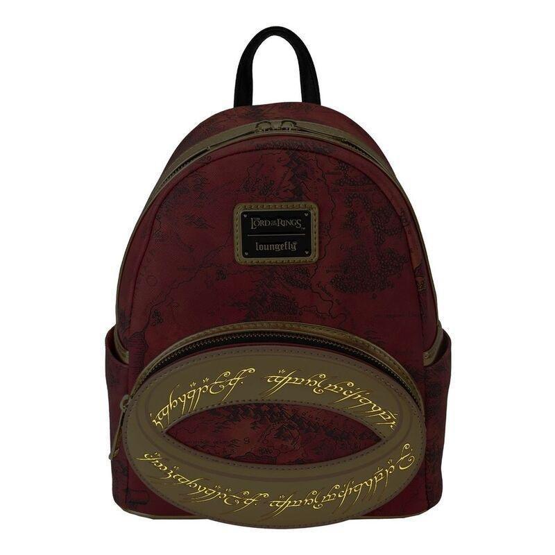 Loungefly Leather The Lord Of The Rings The One Ring Mini Backpack, , large image number 2
