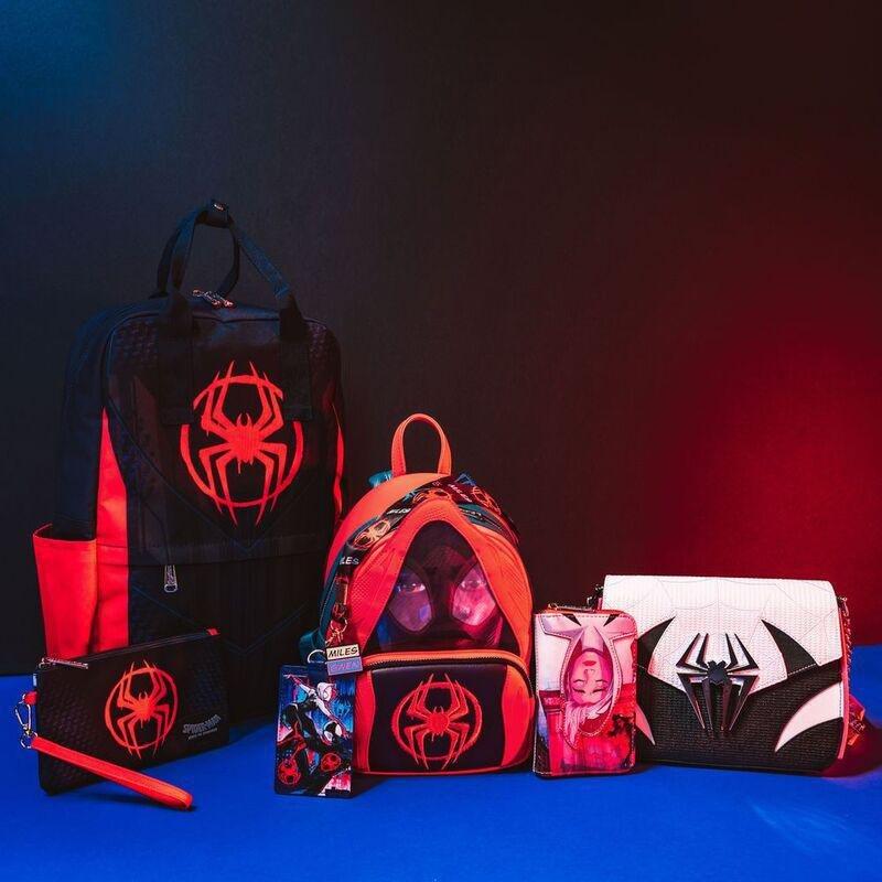Loungefly Leather Marvel Spiderverse Miles Morales Hoody Cosplay Mini Backpack, , large image number 2