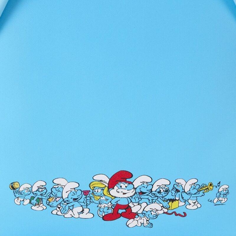 Loungefly Leather Lafig Smurfs Smurfette Cosplay Mini Backpack, , large image number 3