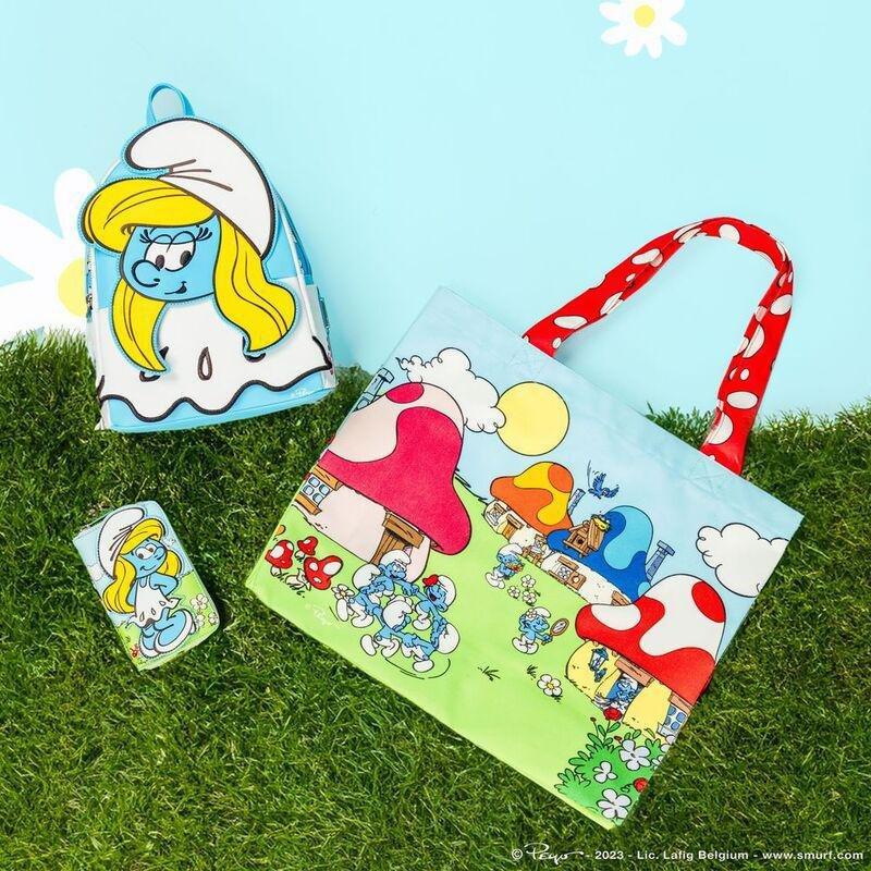 Loungefly Leather Lafig Smurfs Smurfette Cosplay Mini Backpack, , large image number 4