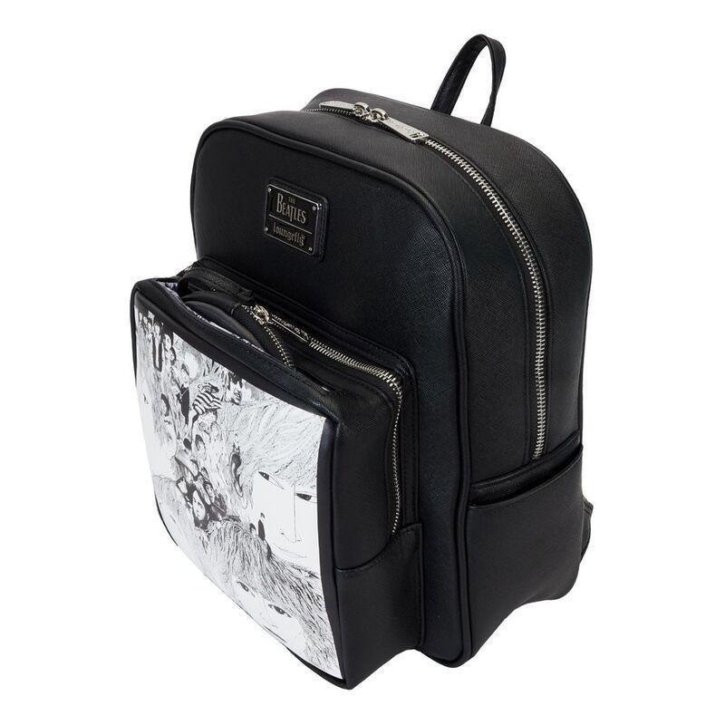 Loungefly Leather The Beatles Revolver Album Witth Record Pouch Mini Backpack, , large image number 4