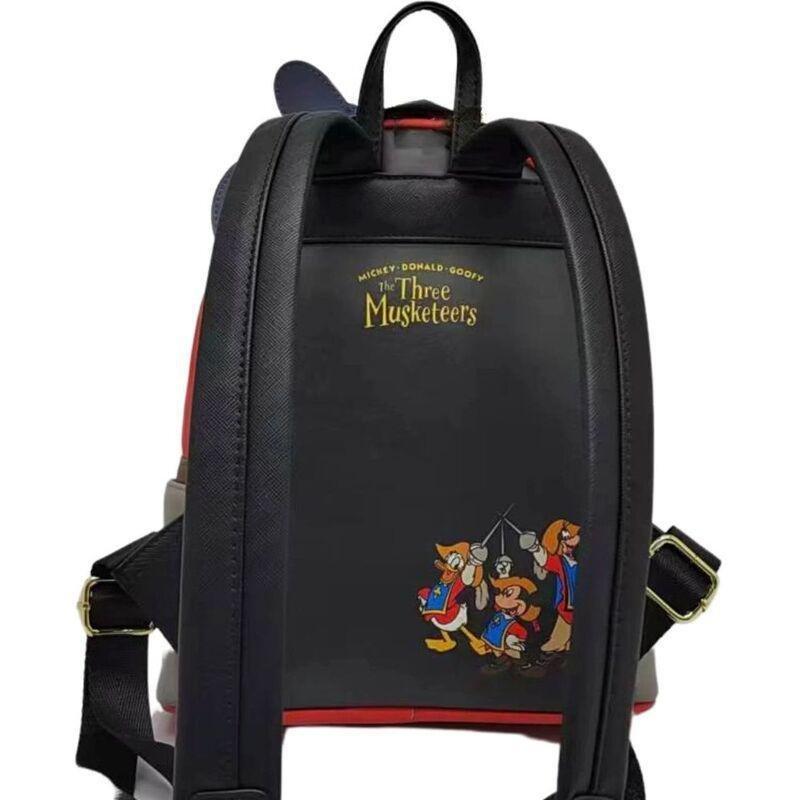 Loungefly Leather Disney The Three Musketeers Pete Villain Cosplay Mini Backpack, , large image number 1