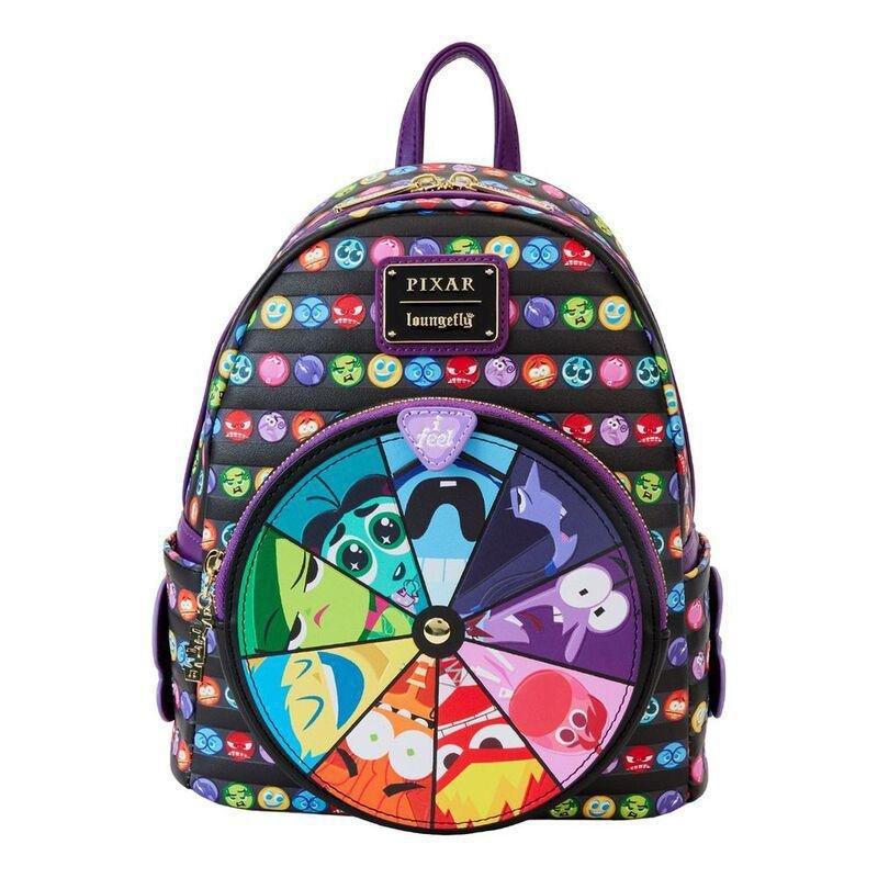 Loungefly Leather Pixar Inside Out 2 Core Memories Mini Backpack, , large image number 1