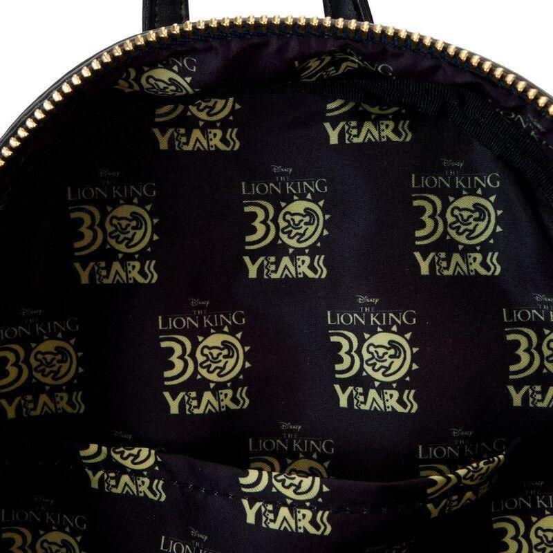 Loungefly Leather Disney Lion King 30th Anniversary Hakuna Matata Silo Mini Backpack, , large image number 5