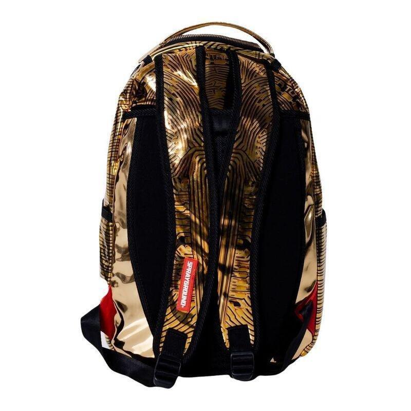 Sprayground Limited Edition Bitcoin Backpack Gold/Yellow, , medium