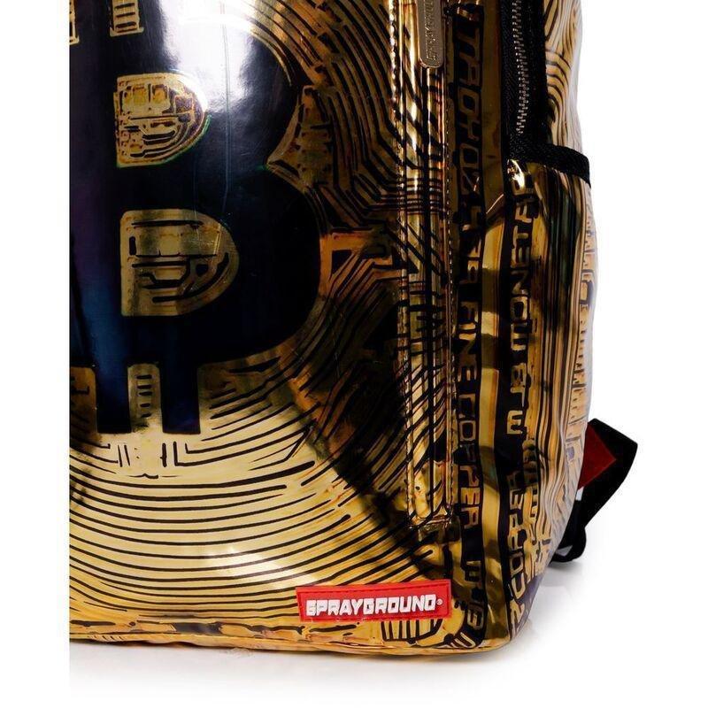 Sprayground Limited Edition Bitcoin Backpack Gold/Yellow, , large image number 1