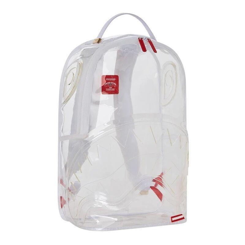 Sprayground Clear Shark No Back Dlxv Backpack, , large image number 1