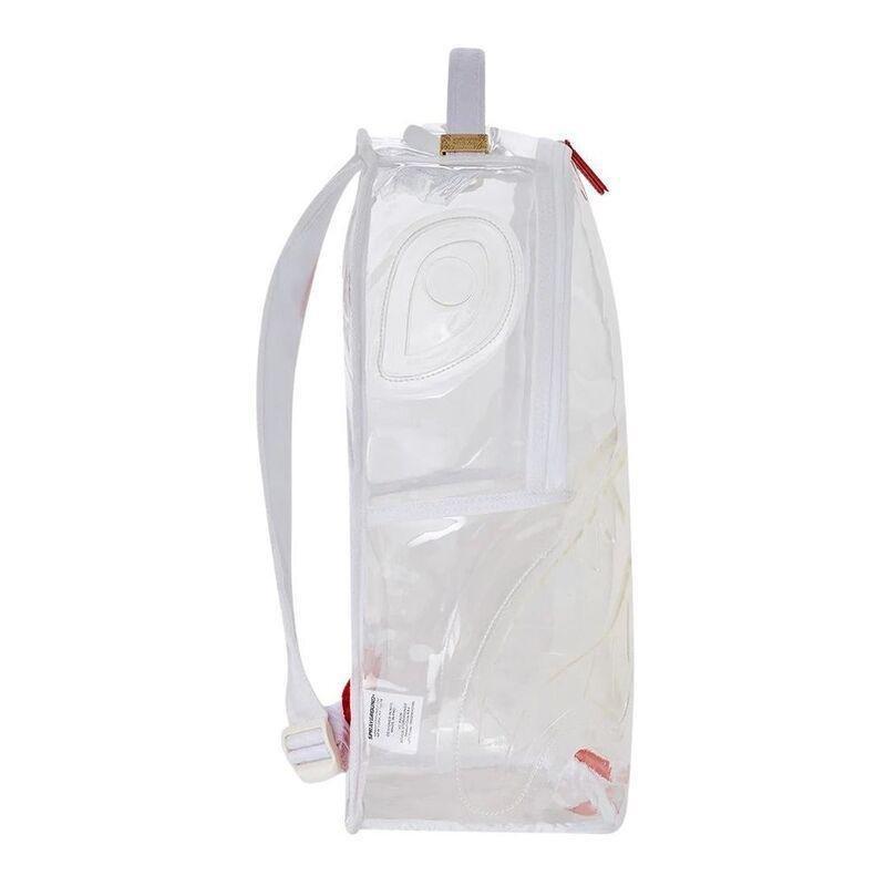 Sprayground Clear Shark No Back Dlxv Backpack, , large image number 3