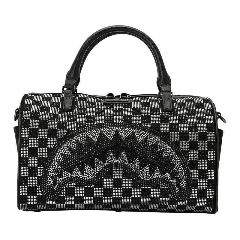 Sprayground Checkered Trinity Mini Duffle Bag, , large image number 1
