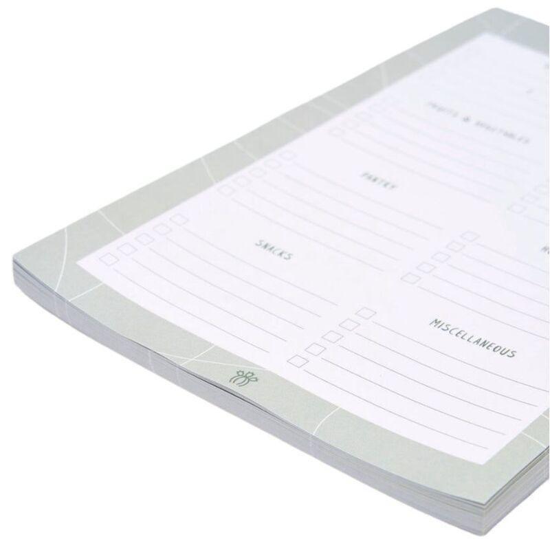 Prickly Pear Swirl Weekly Meal Planner & Shopping List with Magnetic Panels, , large image number 4