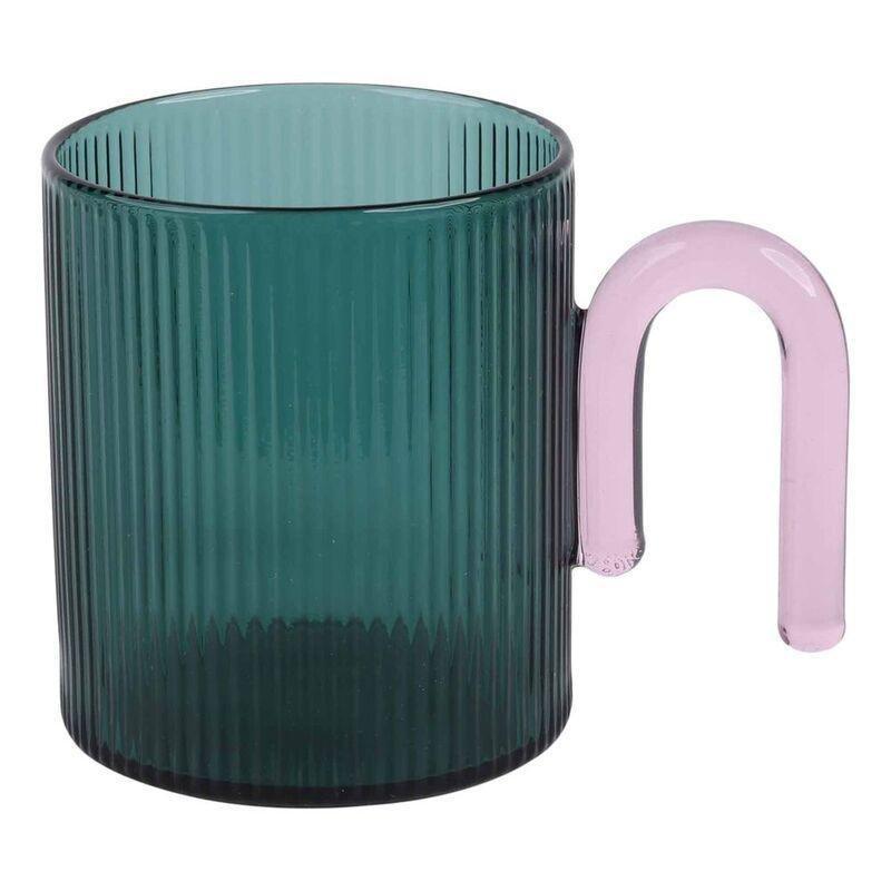 Prickly Pear Deco Forest Glass Mug 300 ml, , medium