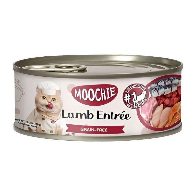 Moochie Lamb & Beef Entree Cat Food 156g, , large image number 0