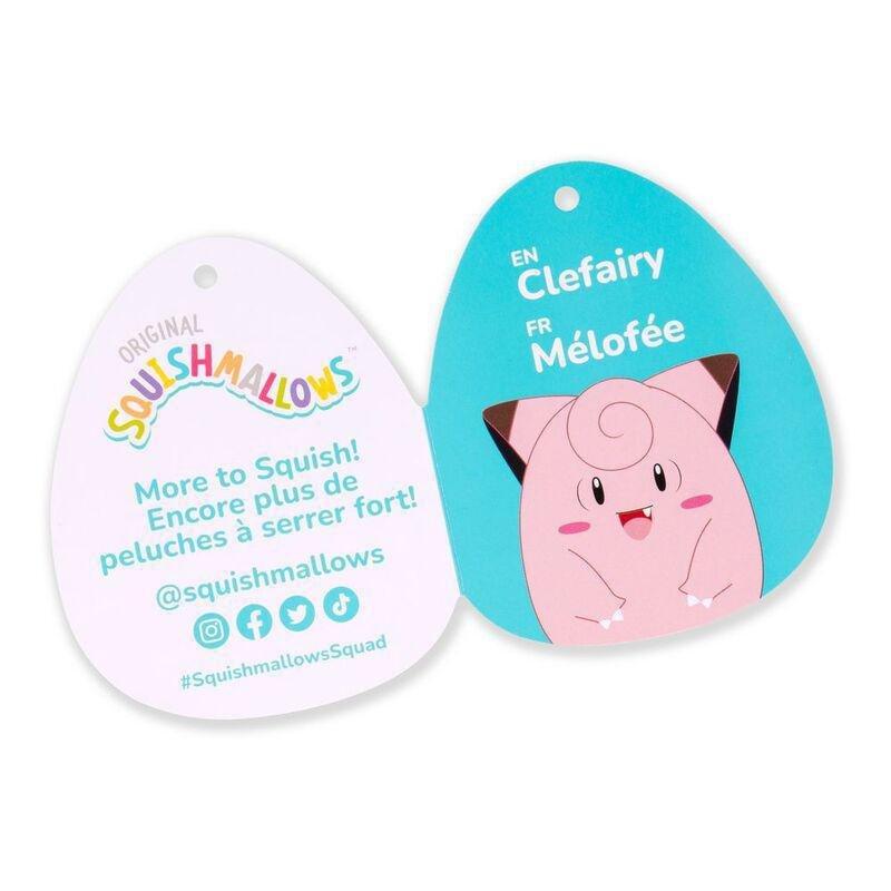 Pokemon Squishmallow Clefairy 14-Inch Plush, , large image number 4