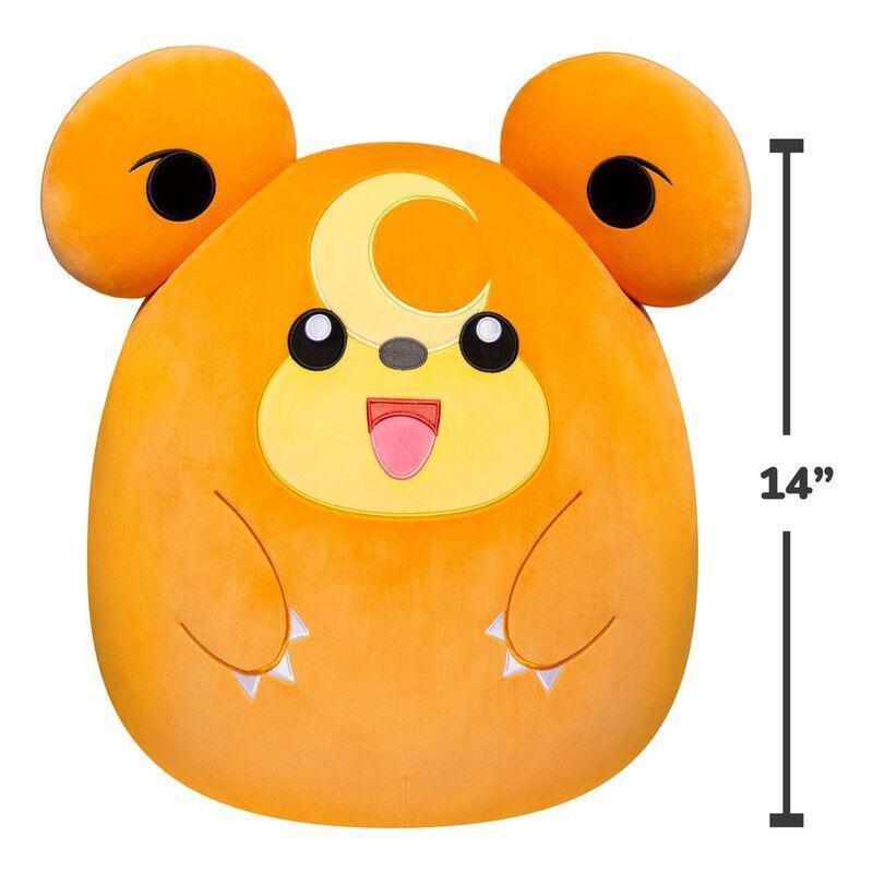 Pokemon Squishmallow Teddiursa 14-Inch Plush, , large image number 8