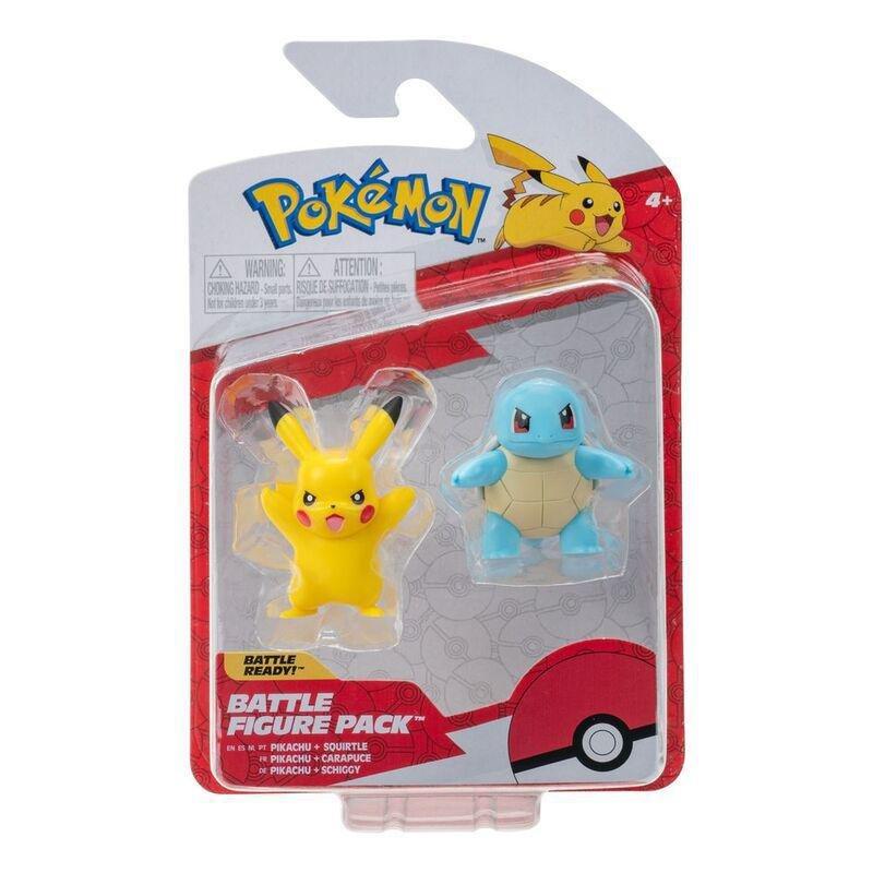 Pokemon Battle Figure Kanto Pikachu + Bulbasaur, , large image number 1