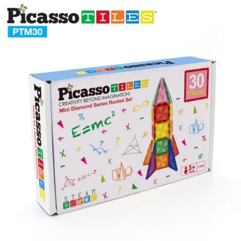 Picasso Magnetic Mini Diamond Rocket 30 Pieces Buiding Set, , large image number 0