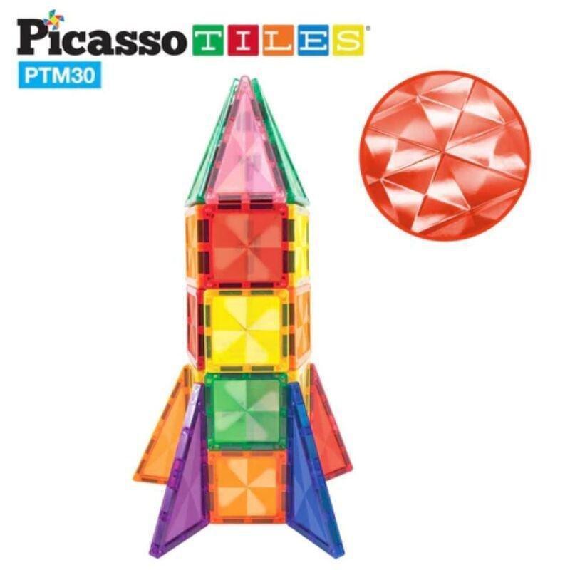 Picasso Magnetic Mini Diamond Rocket 30 Pieces Buiding Set, , large image number 5