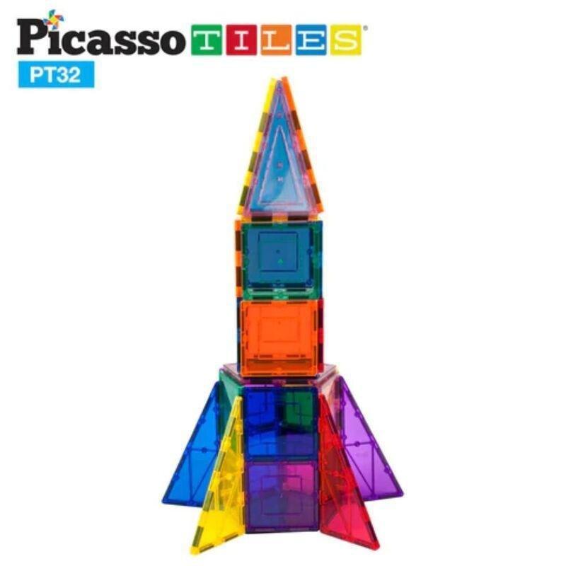 Picasso Magnetic Rocket Booster 32 Pieces Magnetic Building Set, , large image number 4