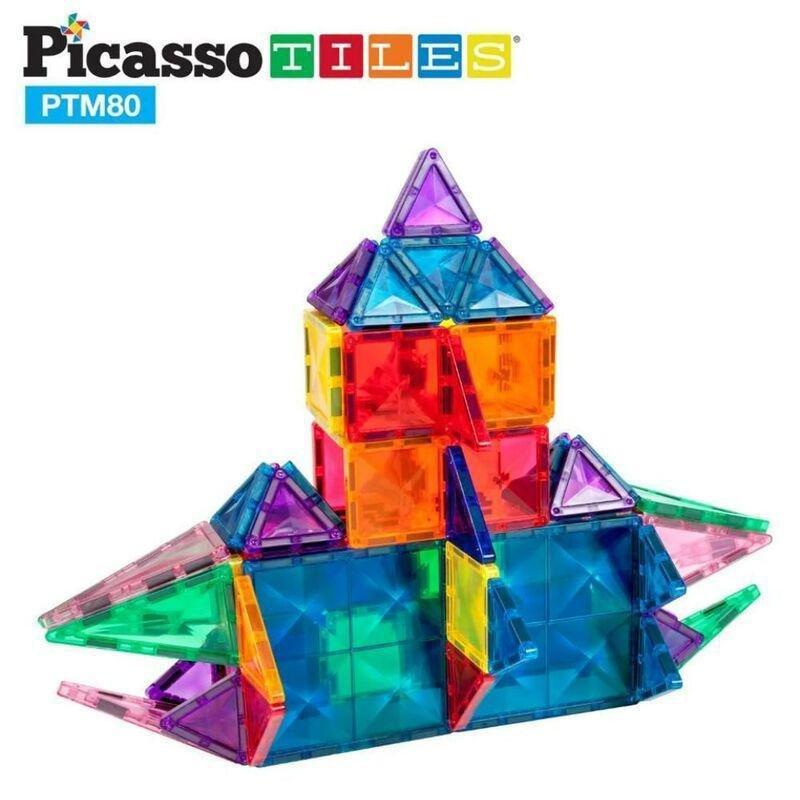 Picasso Magnetic Mini Diamond 80 Pieces Magnetic Building Set, , large image number 2