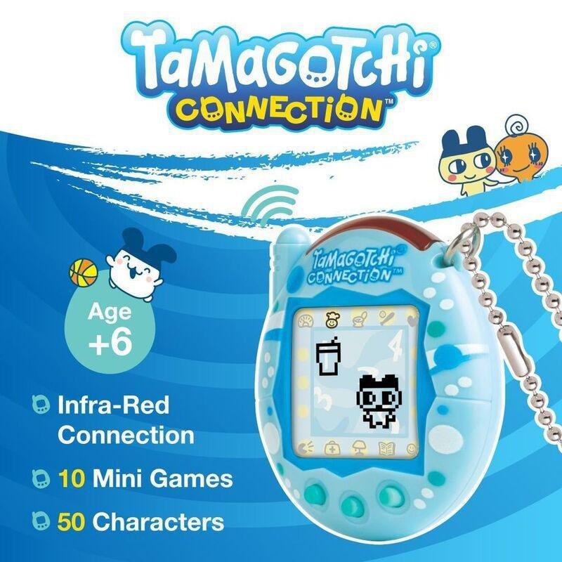 Bandai Tamagotchi Connection Light Blue Battery Operated, , medium