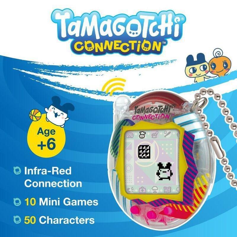 Bandai Tamagotchi Connection Transparent Battery Operated, , large image number 1