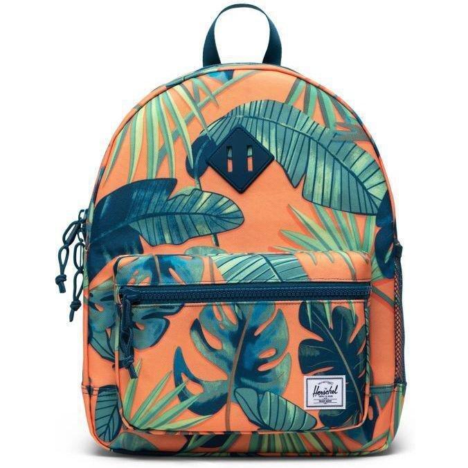 Herschel Heritage Youth Backpack - Tangerine Palm Leaves, , large image number 0