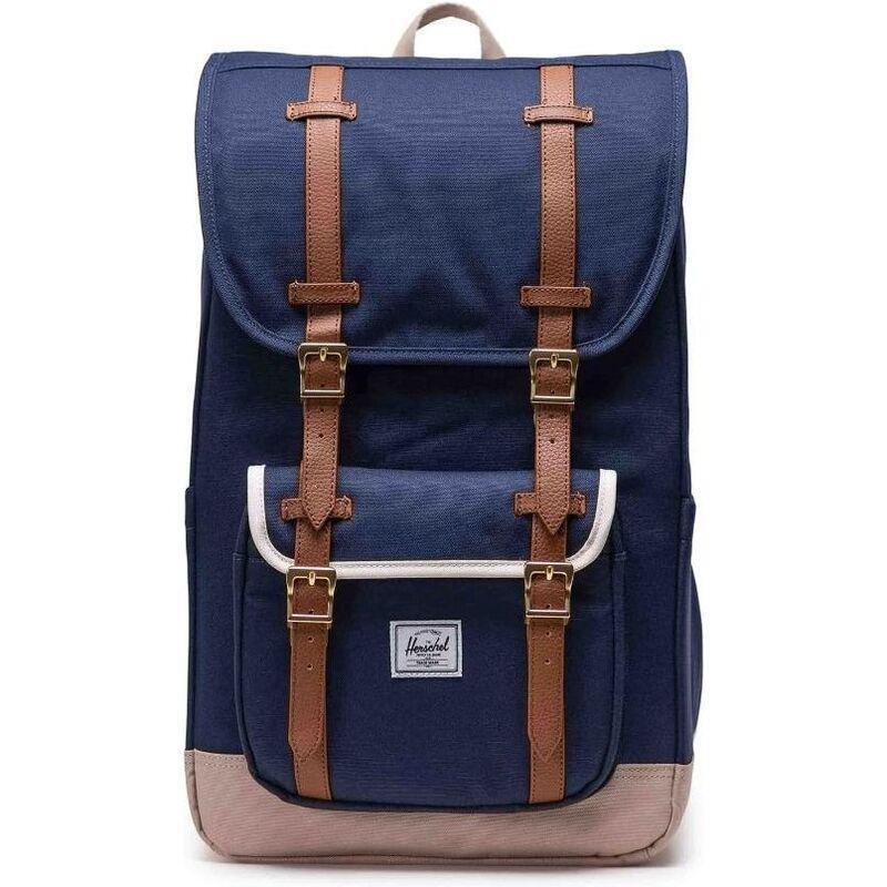 Herschel Little America Backpack - Navy/Beige, , medium