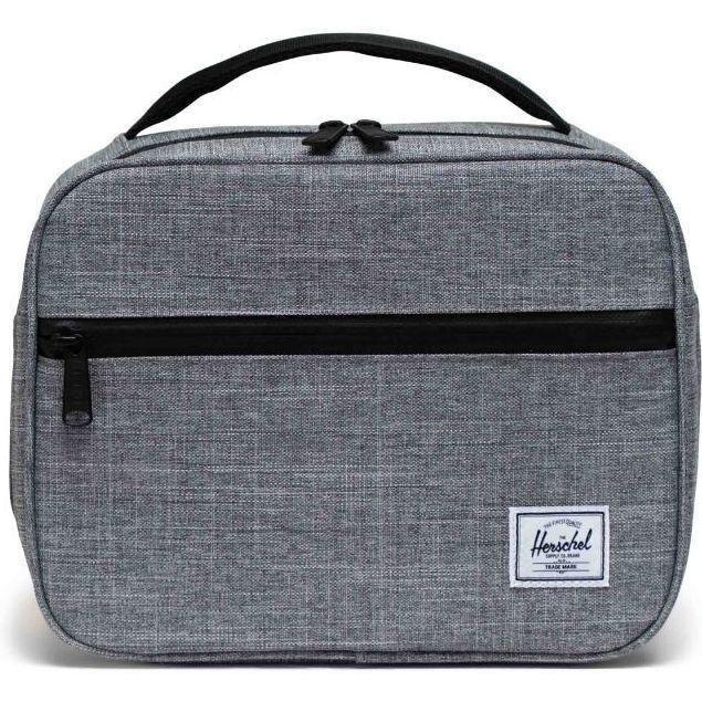 Herschel Pop Quiz Lunch Bag - Raven Crosshatch, , medium