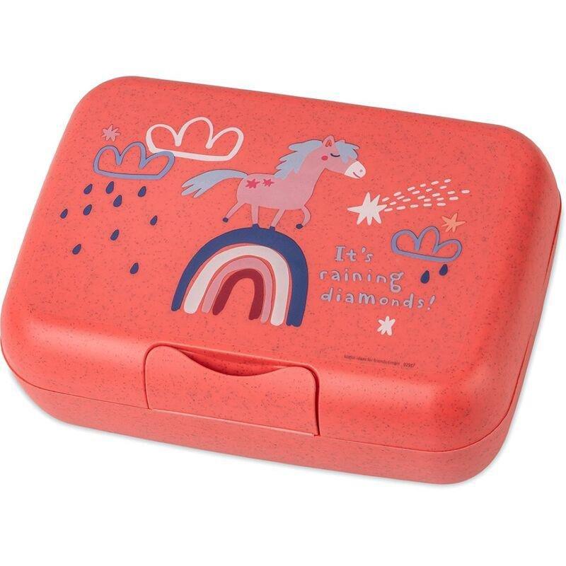 Koziol Candy Dreams Lunch Box With Separation Bowl Red, , medium