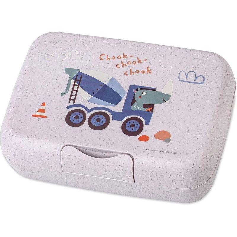 KKoziol Candy Truck Lunch Box With Separation Bowl Grey, , large image number 0
