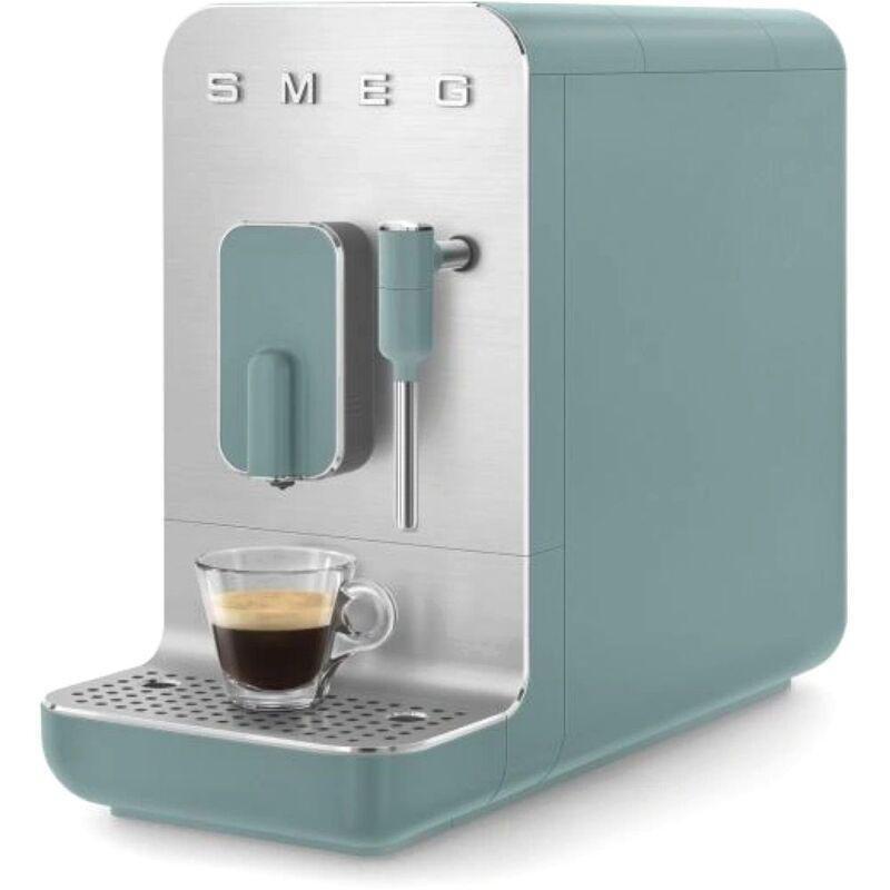 Smeg Bean To Cup Coffee Machine Matt Emerald Green, , large image number 4