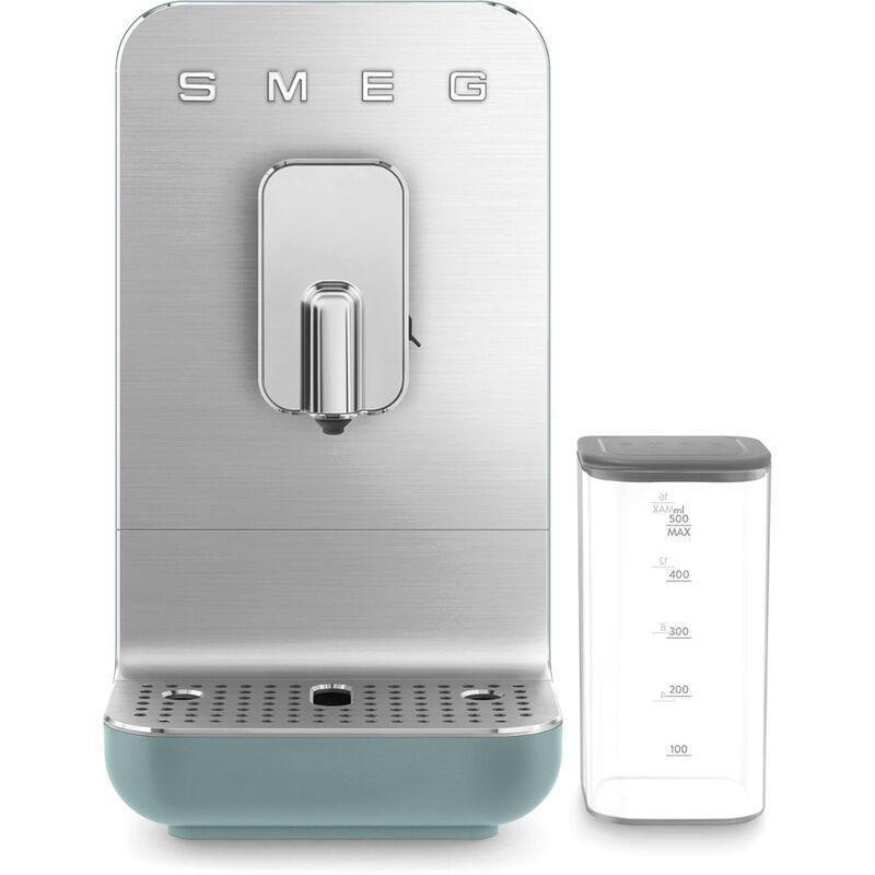 Smeg Bean To Cup Coffee Machine With Integrated Milk System Matt Emerald Green, , medium