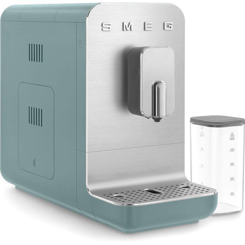 Smeg Bean To Cup Coffee Machine With Integrated Milk System Matt Emerald Green, , large image number 1