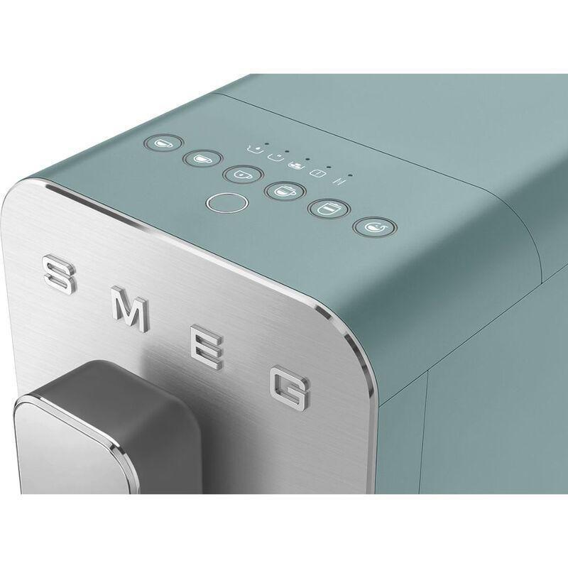 Smeg Bean To Cup Coffee Machine With Integrated Milk System Matt Emerald Green, , large image number 3