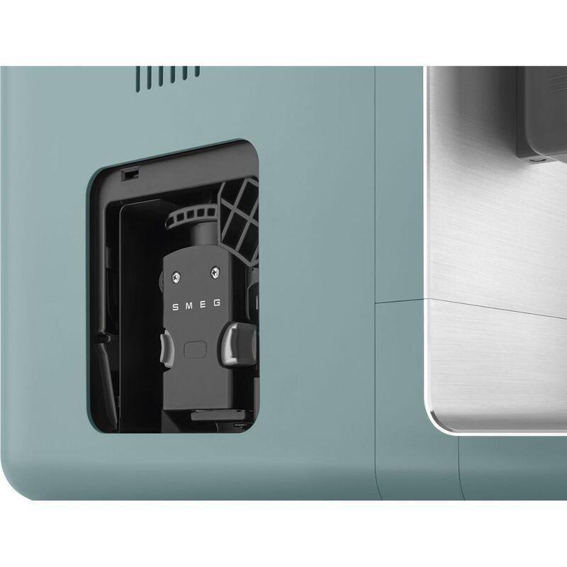 Smeg Bean To Cup Coffee Machine With Integrated Milk System Matt Emerald Green, , large image number 6