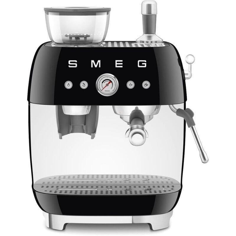 Smeg Coffee Machine With Grinder Black, , medium