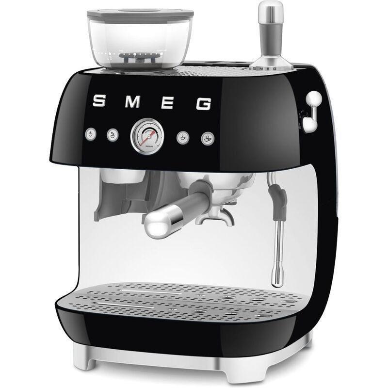 Smeg Coffee Machine With Grinder Black, , large image number 2