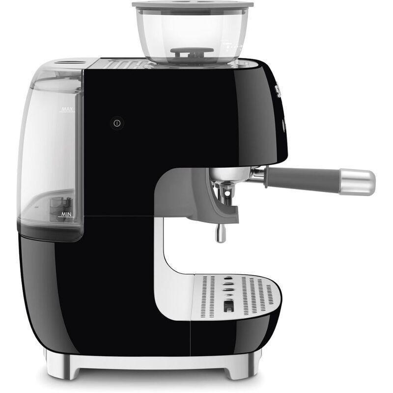 Smeg Coffee Machine With Grinder Black, , large image number 3