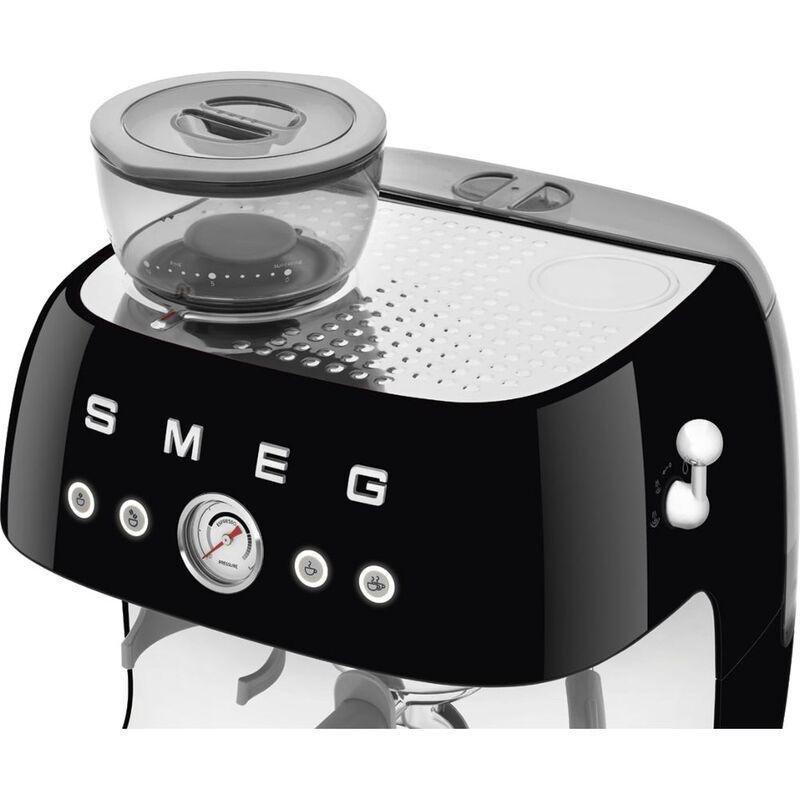 Smeg Coffee Machine With Grinder Black, , large image number 5