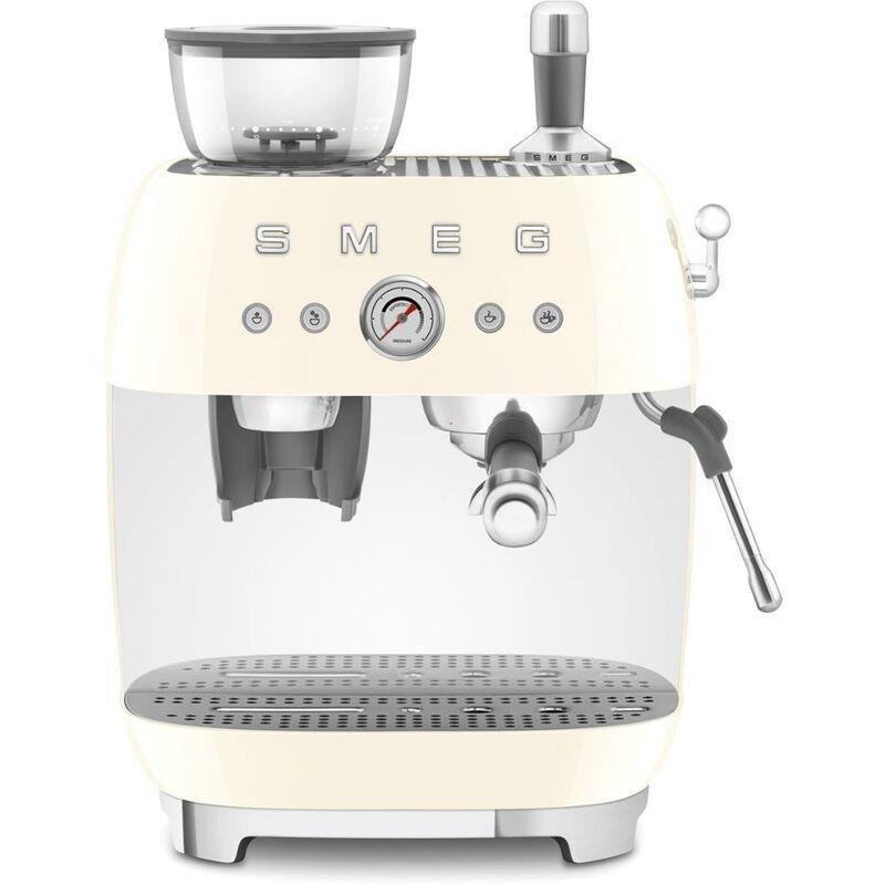 Smeg Coffee Machine With Grinder Cream, , medium