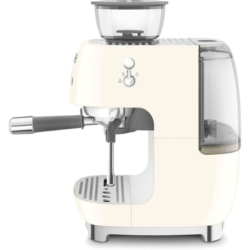 Smeg Coffee Machine With Grinder Cream, , large image number 1