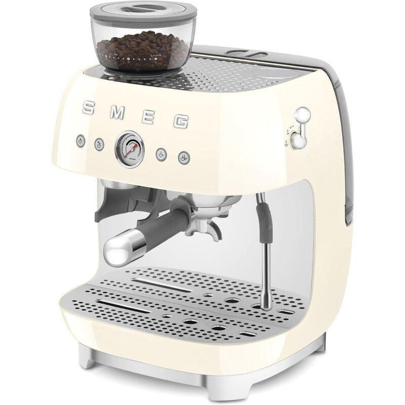 Smeg Coffee Machine With Grinder Cream, , large image number 8