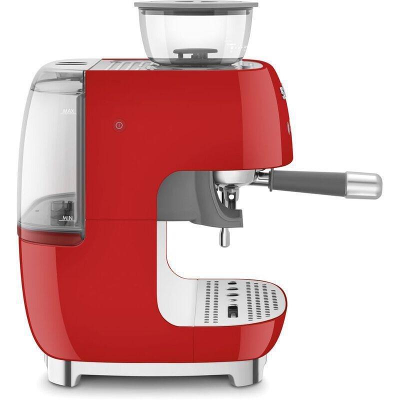 Smeg Coffee Machine With Grinder Red, , large image number 2