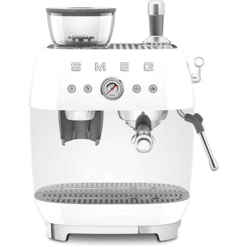 Smeg Coffee Machine With Grinder White, , medium