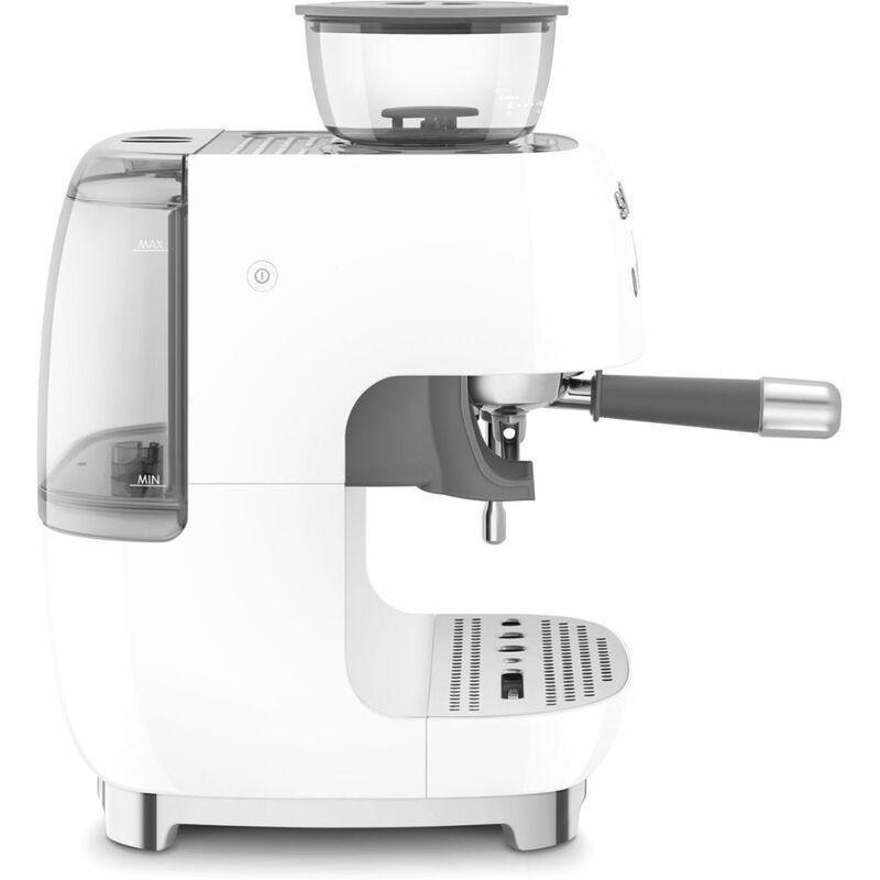 Smeg Coffee Machine With Grinder White, , large image number 2