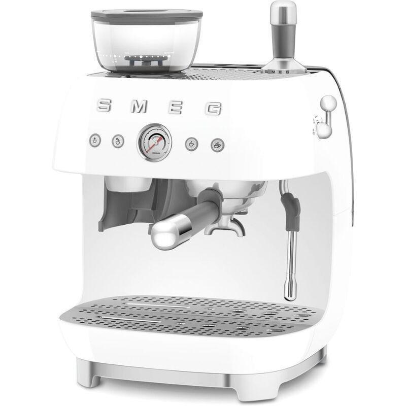Smeg Coffee Machine With Grinder White, , large image number 3