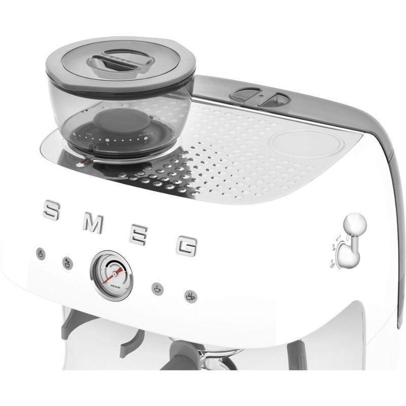 Smeg Coffee Machine With Grinder White, , large image number 5
