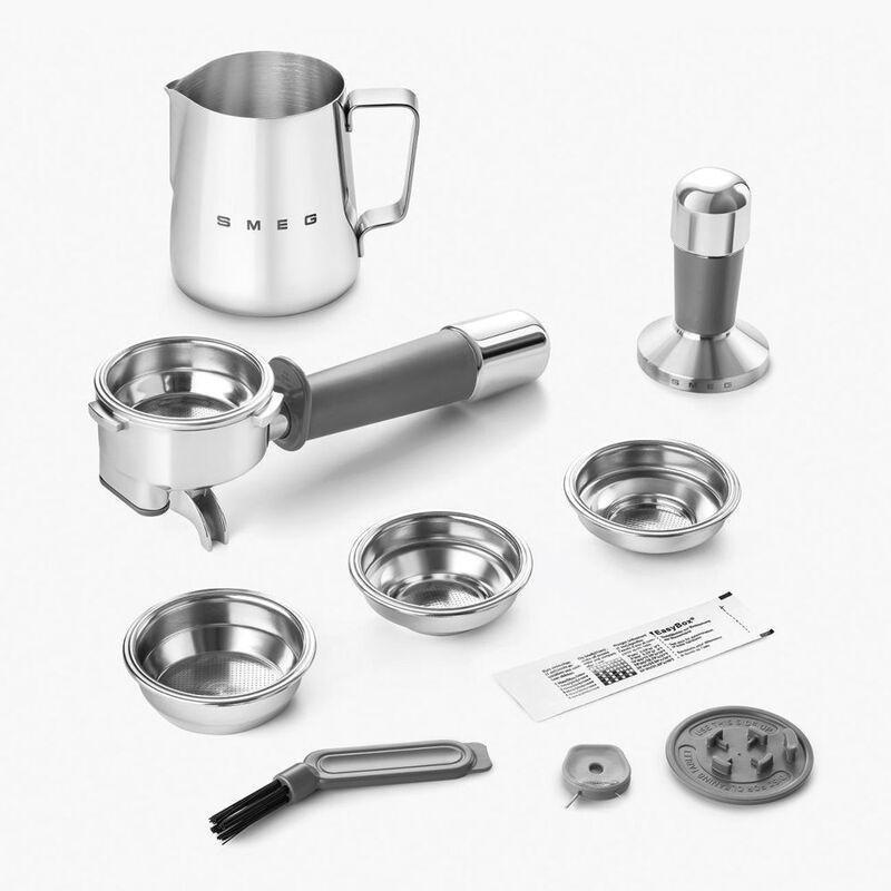 Smeg Coffee Machine With Grinder White, , large image number 8